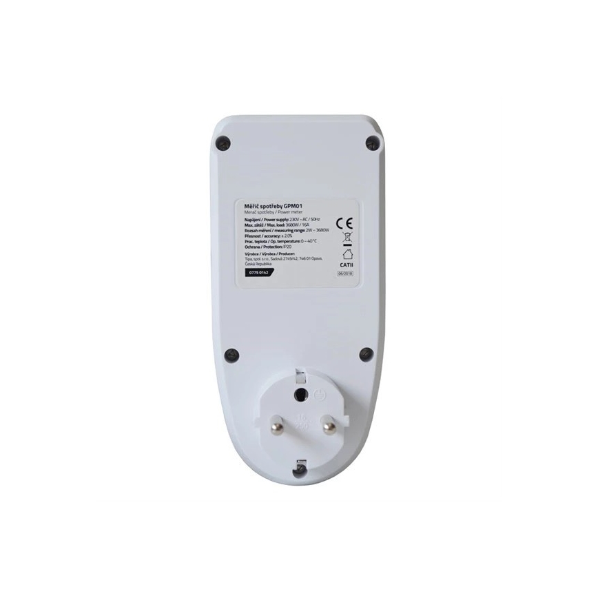 Merilnik porabe električne energije 3680W/230V