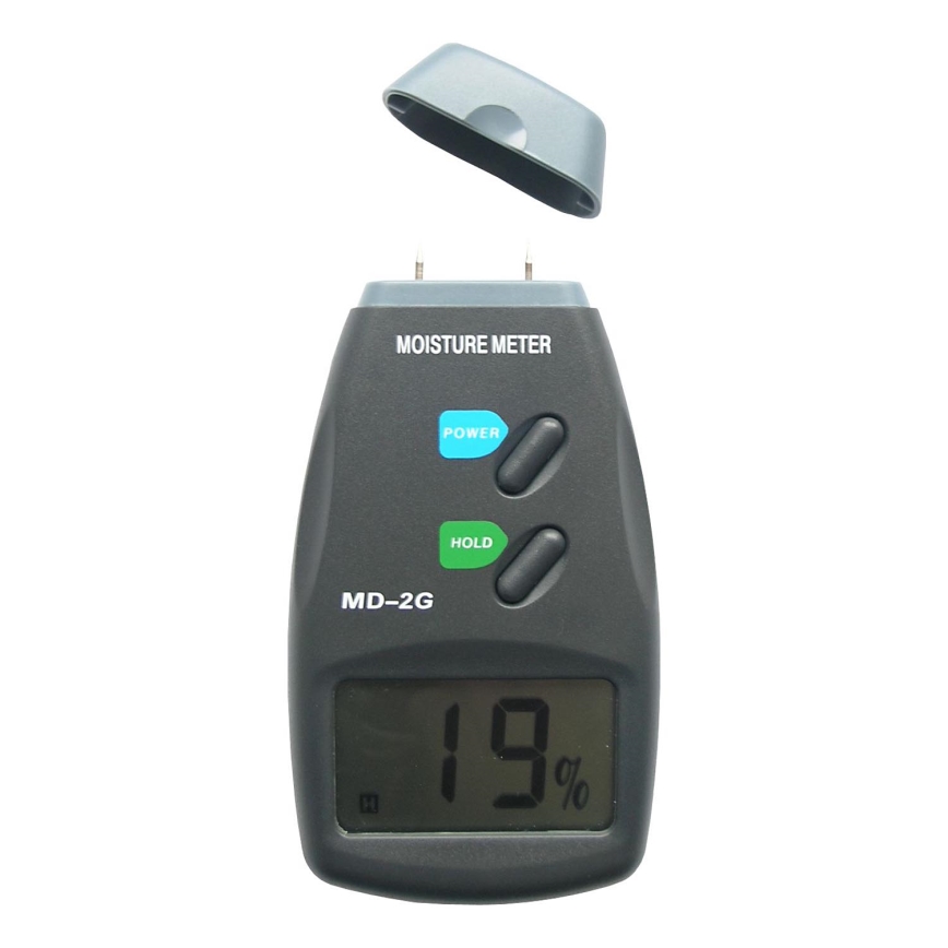 Merilnik vlage lesa z LCD zaslonom 9V