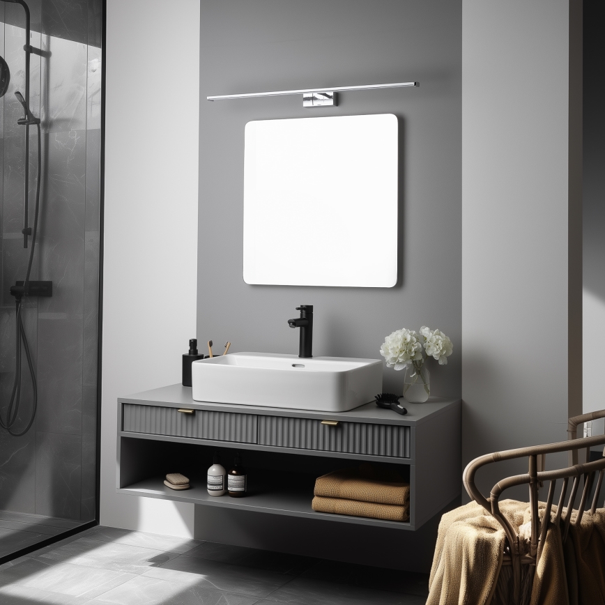 Mešalna armatura za umivalnik RINGSTED, 17,8 cm, mat črna