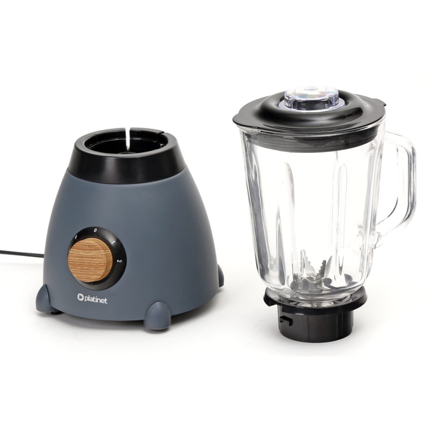 Mešalnik 500W/230V nerjaveče jeklo/siv