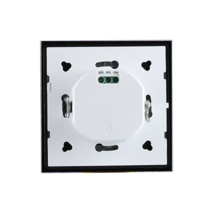 Mikrovalovni senzor gibanja 180° 300W/230V črna