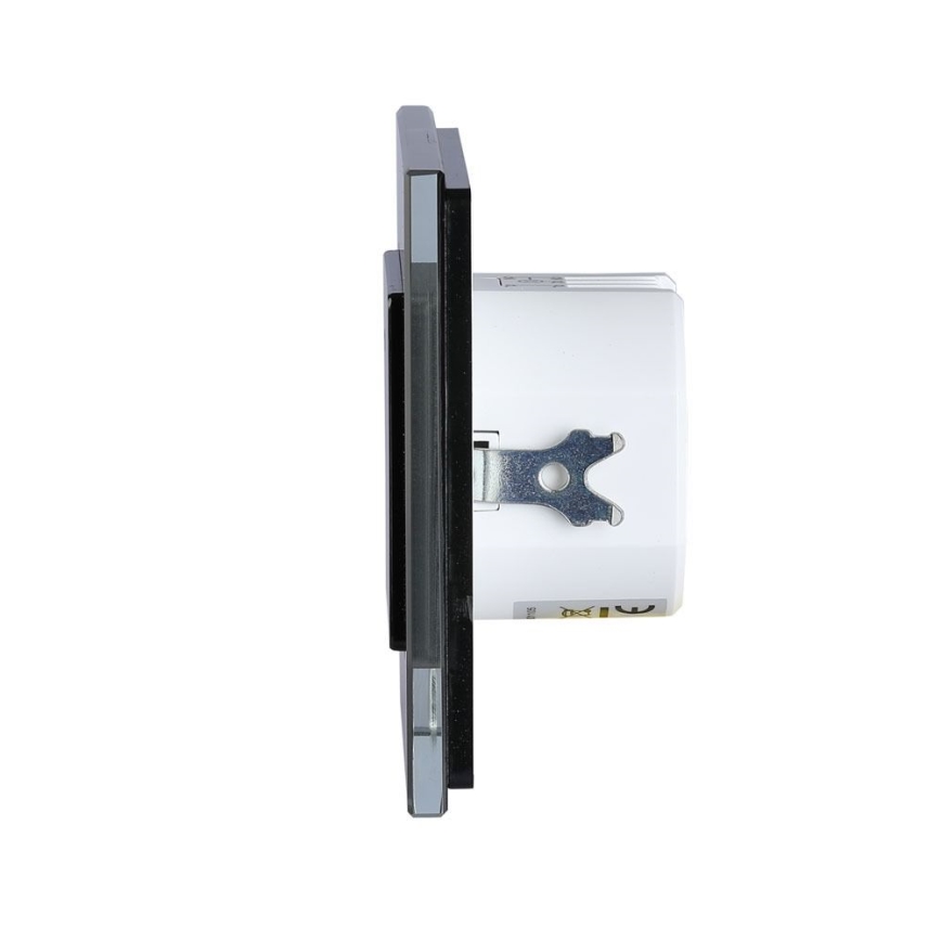 Mikrovalovni senzor gibanja 180° 300W/230V črna