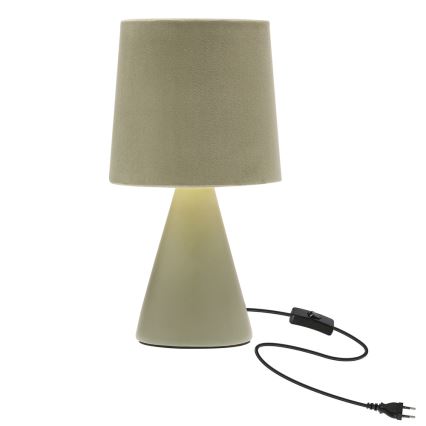 Miza lampica SATTI 1xE14/40W/230V zelena