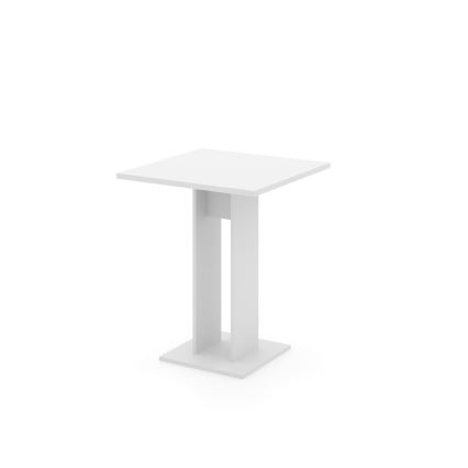 Miza STRAPO 68x68 cm bela