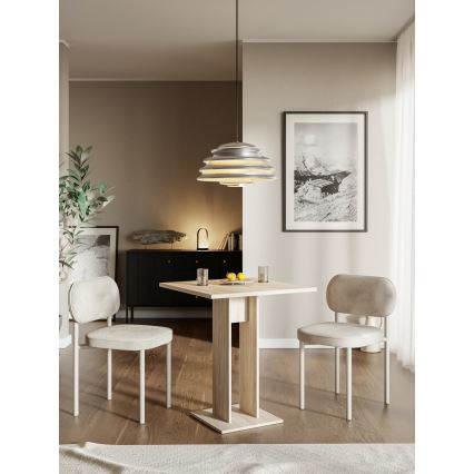 Miza STRAPO, hrast Sonoma