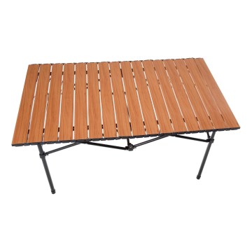 Miza za kampiranje z vrtljivo ploščo 54x93 cm