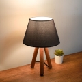 Mizna lampa AYD 1xE27/40W/230V rjava/črna