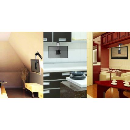 MK FLORIA MKF-17DS220 - Stropni nosilec za TV 46 črn