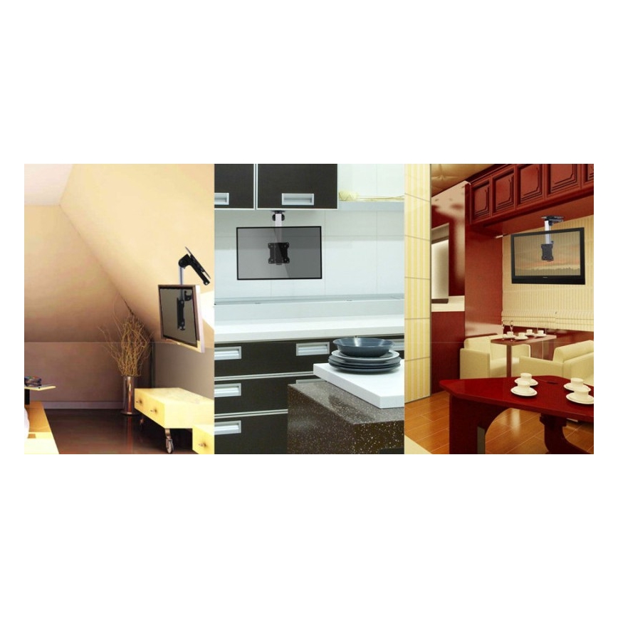 MK FLORIA MKF-17DS220 - Stropni nosilec za TV 46 črn