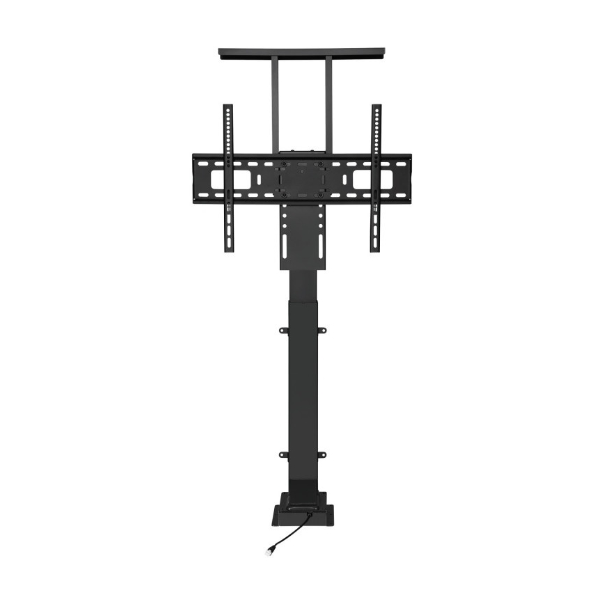 MK FLORIA MKF-19DM648 - Stojni nosilec za TV 37-65 črna SCHUKO + daljinski upravljalnik
