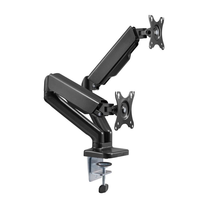 MK FLORIA MKF-21DP113S2 - Nastavljiv nosilec za dva monitorja do 32 črna