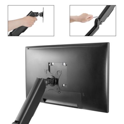 MK FLORIA MKF-21DP113S2 - Nastavljiv nosilec za monitor 32 črna