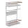 MK FLORIA MKF-21MG01W - Magnetni organizator  46,5x34 cm bela