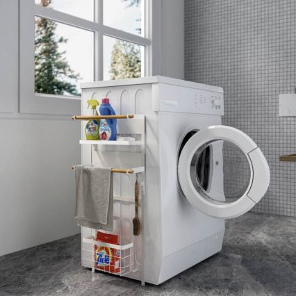MK FLORIA MKF-21MG02W - Magnetni organizator 67,5x31 cm bela