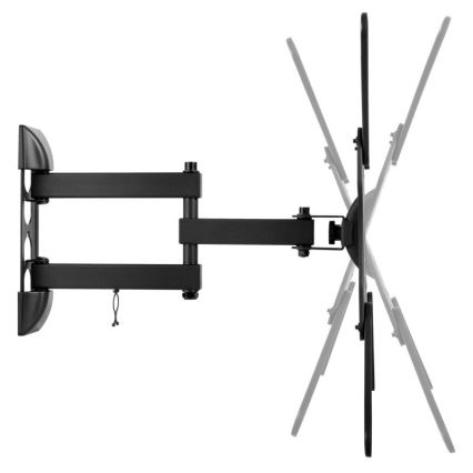 MK FLORIA MKF-23DP444 - Stenski nosilec za TV z sklep 65" črna