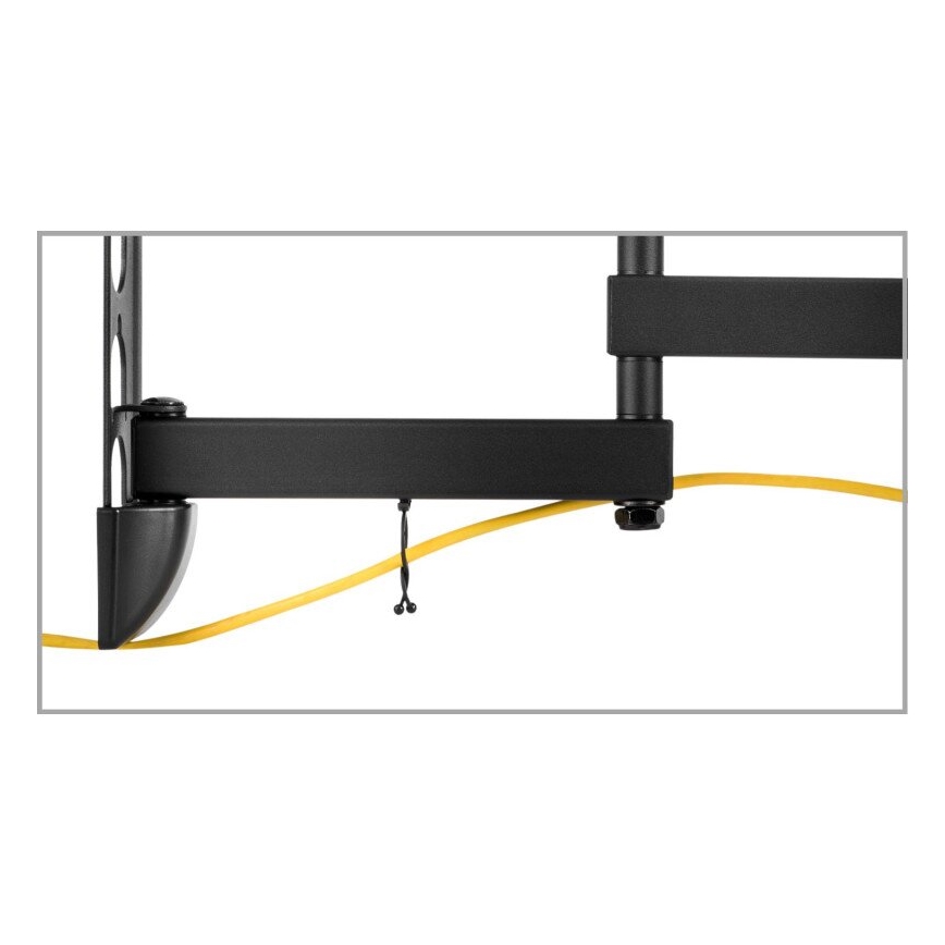 MK FLORIA MKF-23DP444 - Stenski nosilec za TV z sklep 65" črna