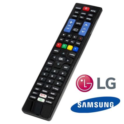 MK FLORIA Superior Daljinski upravljalnik UNI TV SAM/LG - Nadomestni Daljinski upravljalnik za TV brands Samsung/LG