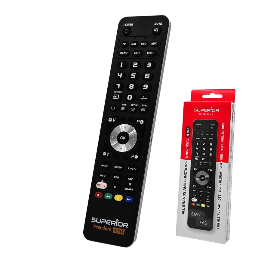 MK FLORIA Superior FREEDOM 4v1 USB - Daljinski upravljalnik 4v1 USB