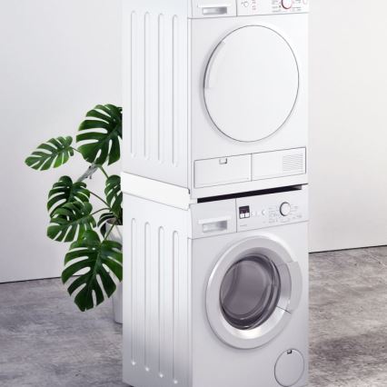 MK FLORIA Superior Tower Slim - komplet za zlaganje pralnega in sušilnega stroja, 66 cm, bel