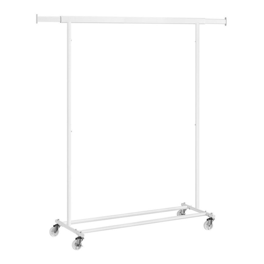 Mobilen obešalnik LINEA v beli barvi