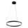MOD058PL-L32B4K - LED Lestenec na vrvici RIM LED/37W/230V 4000K pr. 60 cm črna