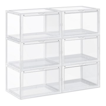 Modularen regal s predelki BOXIFY v beli barvi