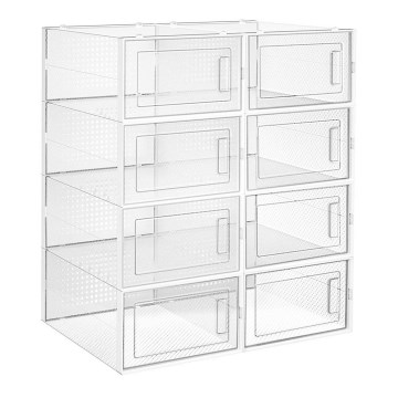 Modularni regal BOXIFY z predelki, bel