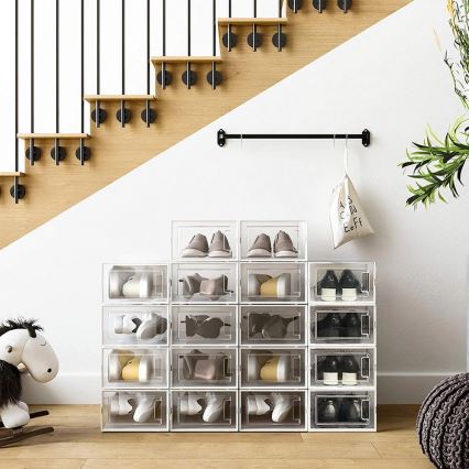 Modularni regal BOXIFY z predelki, bel
