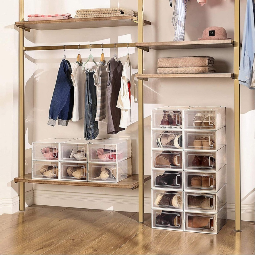 Modularni regal BOXIFY z predelki, bel