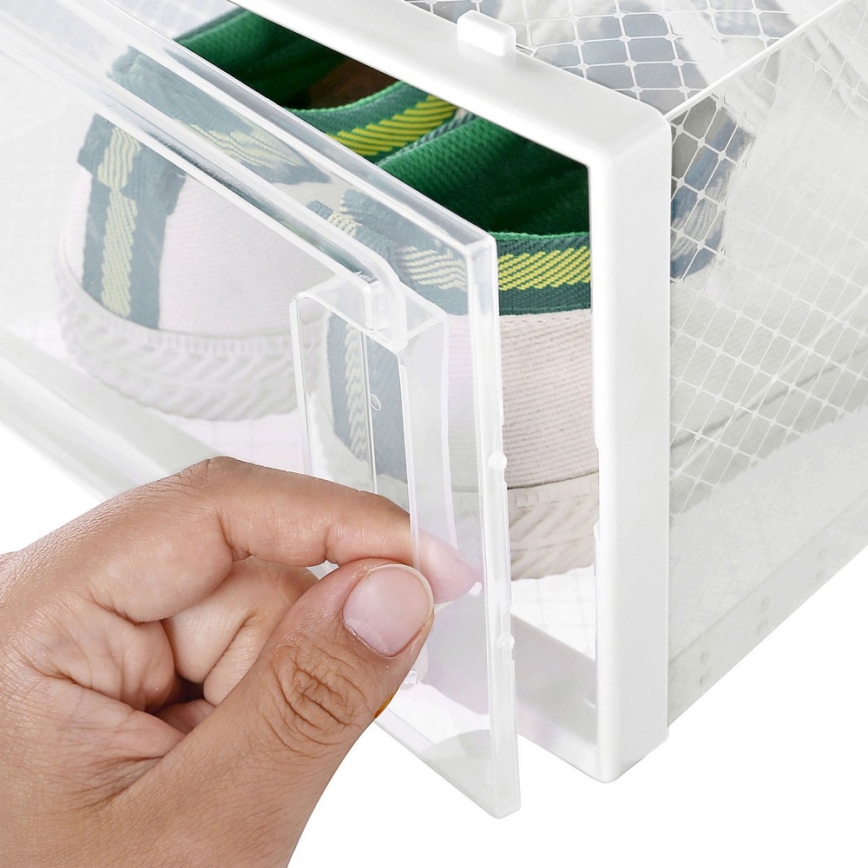 Modularni regal BOXIFY z predelki, bel