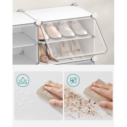 Modularni regal s predelki BOXIFY bela