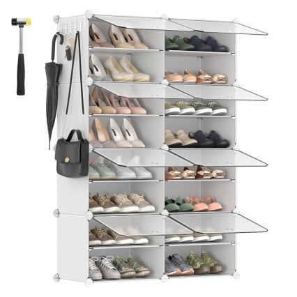 Modularni regal z razdelki BOXIFY, bel