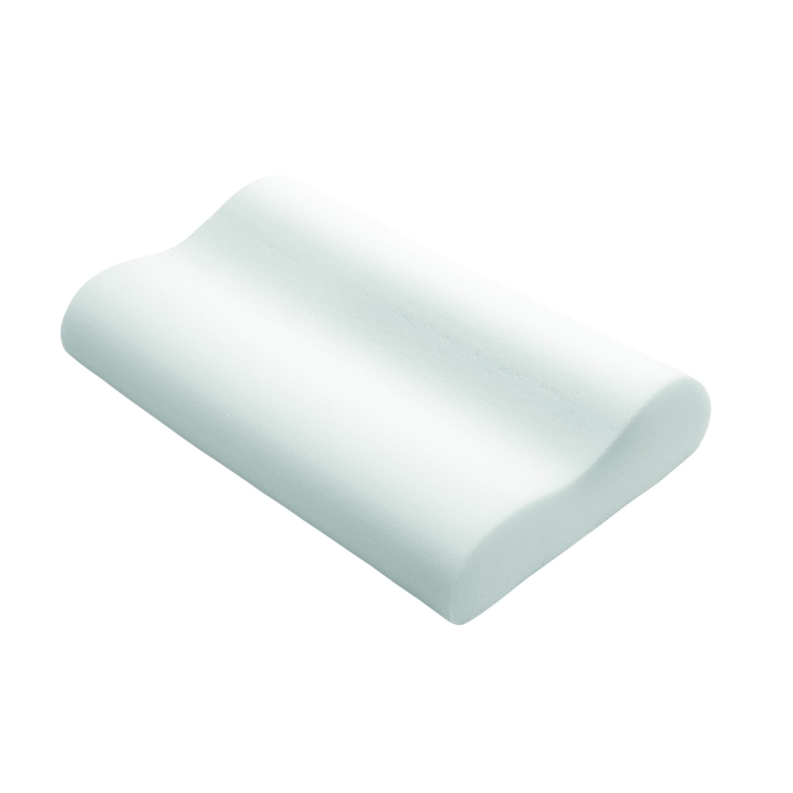 Monarch - Oblikovani ortopedski vzglavnik iz spominske pene ANATOMIC 40x70 cm prevleka Silver Medicott