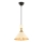 MONZA viseči luster 1xE27/40W/230V Ø 25 cm krem/bronza