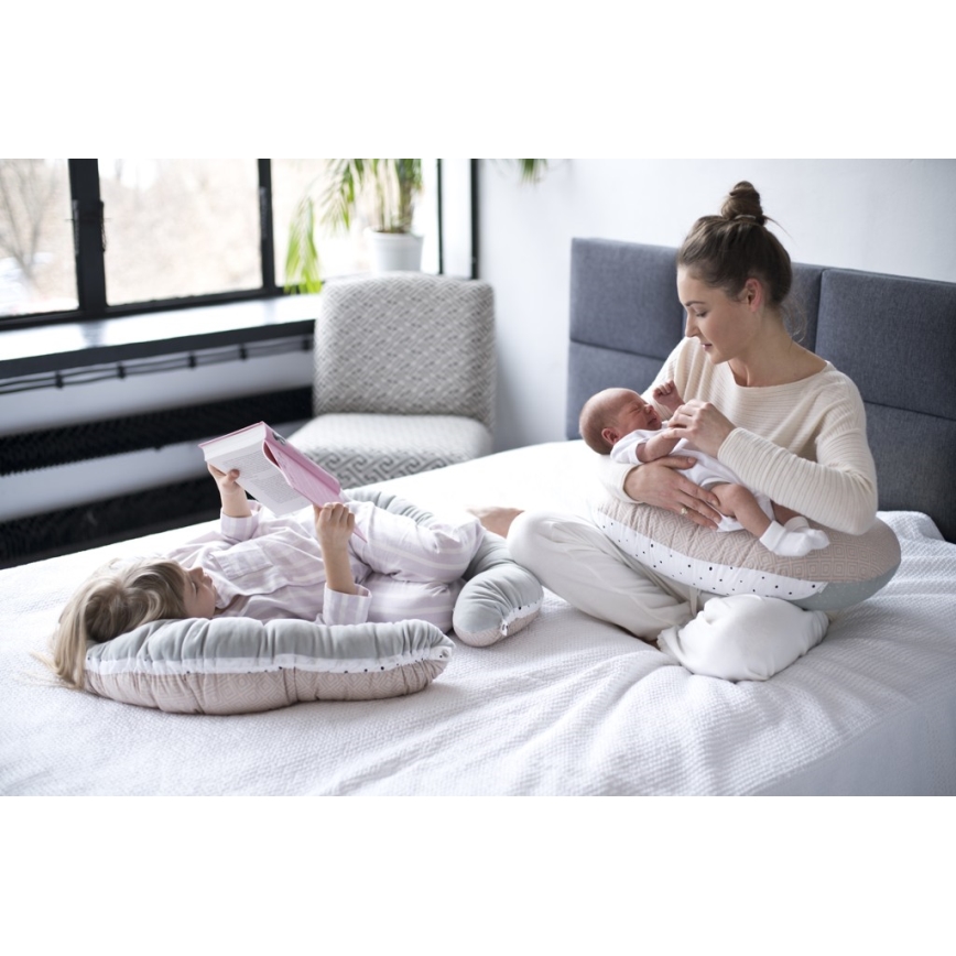 MOTHERHOOD - Blazina za dojenčka JUNIOR 2v1 rjava
