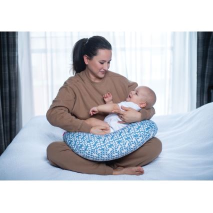 MOTHERHOOD - Blazina za dojenje CLASSICS modra