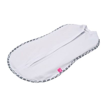 MOTHERHOOD - Odejica za zavijanje Zip & swaddle CLASSICS 2,5-5 kg siva