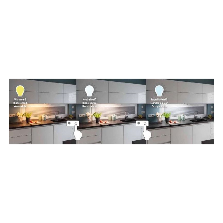 Müller-Licht - LED Podelementna svetilka s senzorjem CASSIA LED/8W/230V 3000/4000/6500K
