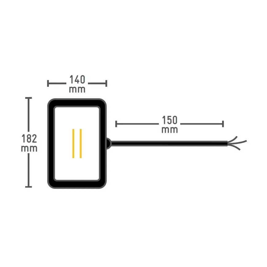 Müller-Licht - LED RGBW zatemnjen zunanji reflektor LED/10W/230V IP65 + Daljinski upravljalnik