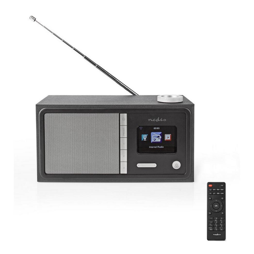 Multifunkcijski internetni radio 18W/230V FM Wi-Fi Bluetooth + Daljinski upravljalnik