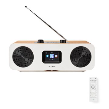 Multifunkcijski internetni radio 34W/230V DAB+ FM Wi-Fi Bluetooth USB + Daljinski upravljalnik