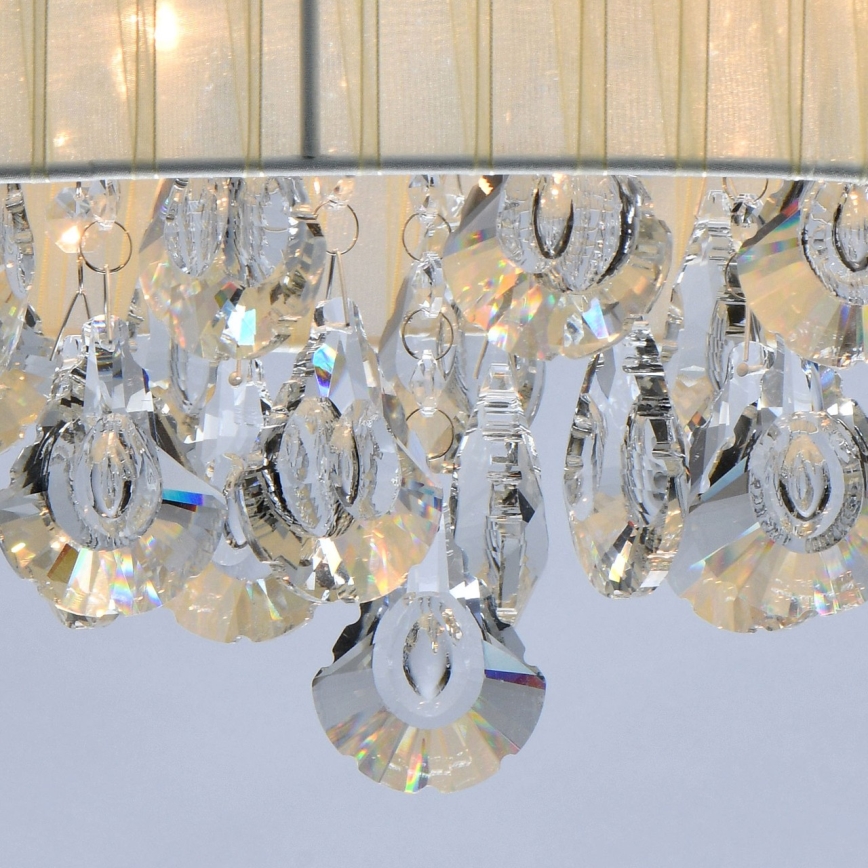 MW-LIGHT 465016304 - Kristalna stropna svetilka JACQUELINE 4xE14/40W/230V