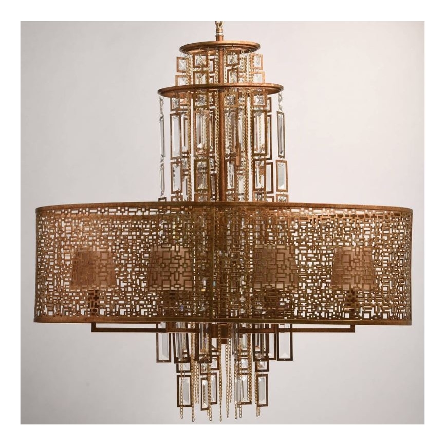 MW-LIGHT - Lestenec na verigi MAROKO 10xE14/40W/230V