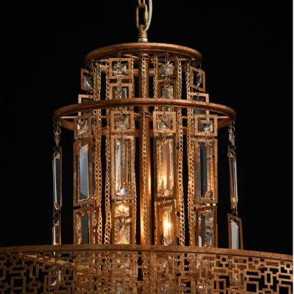 MW-LIGHT - Lestenec na verigi MAROKO 10xE14/40W/230V