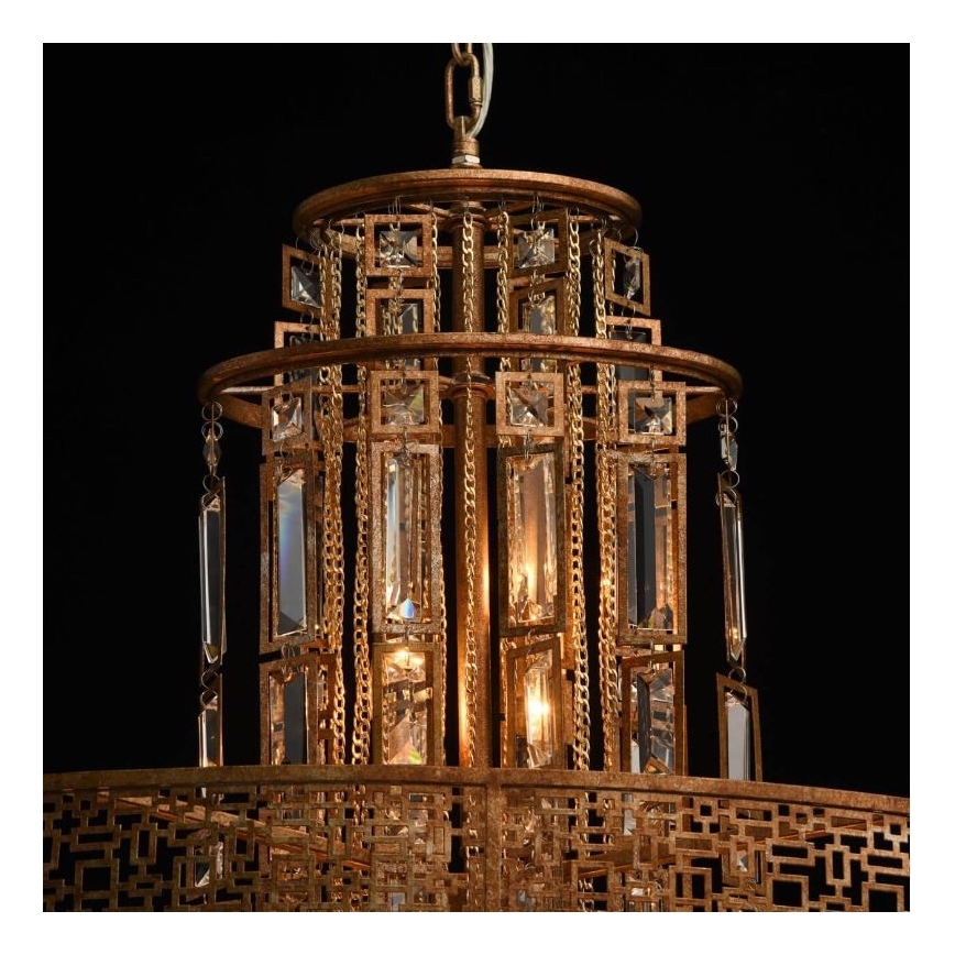 MW-LIGHT - Lestenec na verigi MAROKO 10xE14/40W/230V