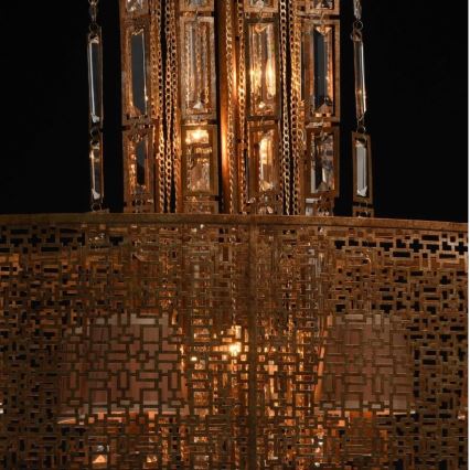 MW-LIGHT - Lestenec na verigi MAROKO 10xE14/40W/230V