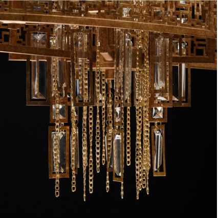 MW-LIGHT - Lestenec na verigi MAROKO 10xE14/40W/230V