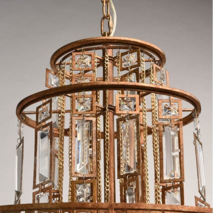 MW-LIGHT - Lestenec na verigi MAROKO 10xE14/40W/230V