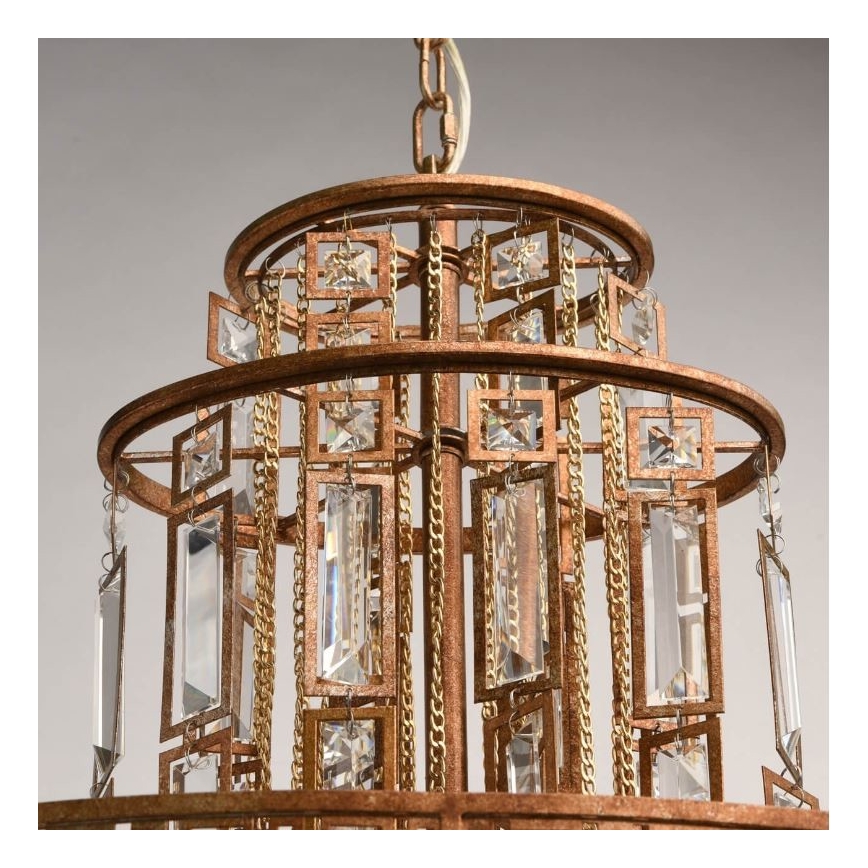 MW-LIGHT - Lestenec na verigi MAROKO 10xE14/40W/230V