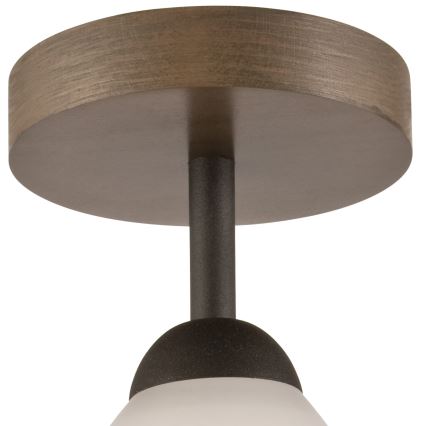 Nadgradni lestenec ADRIANO 1xE27/60W/230V bukev
